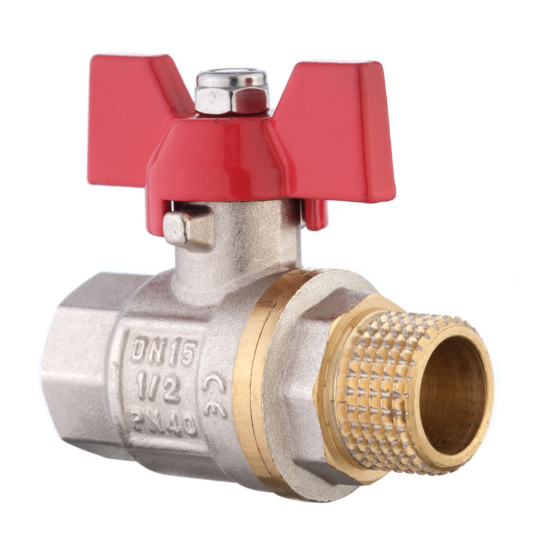 Кран кульовий прямий SOLOMON 1/2″ ЗВ КБ PN40 B1008 в інтернет-магазині Yago