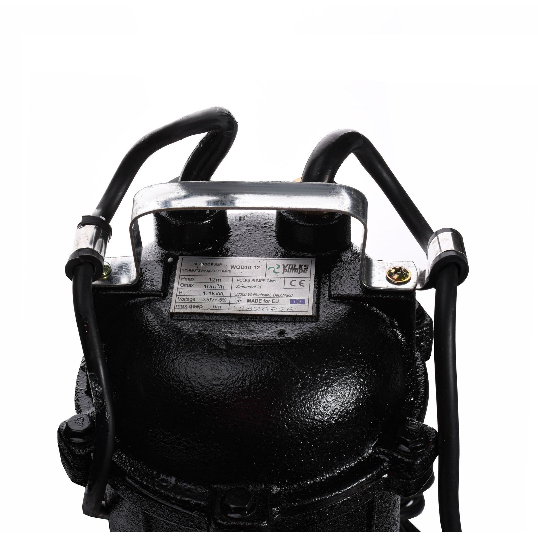 Насос фекальний  VOLKS pumpe  WQD10-12 1,1кВт в інтернет-магазині Yago