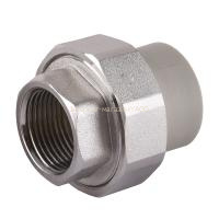 Муфта розбірна внутр.різьба (латунь) PPR Vsplast 20х3/4''  1017 в інтернет-магазині Yago