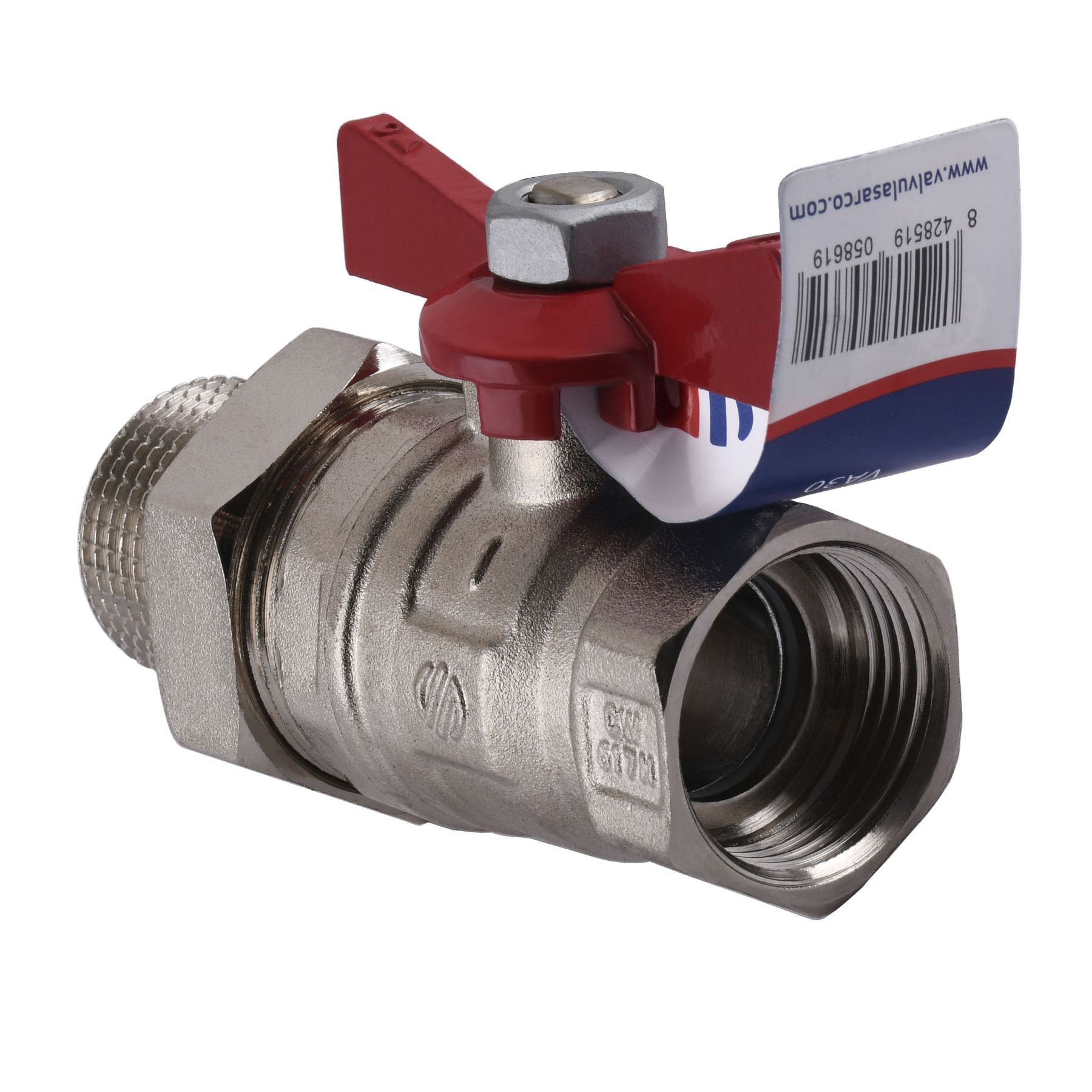 Кран кульовий  прямий з американкою ARCO 1″ SENA 154105 в інтернет-магазині Yago