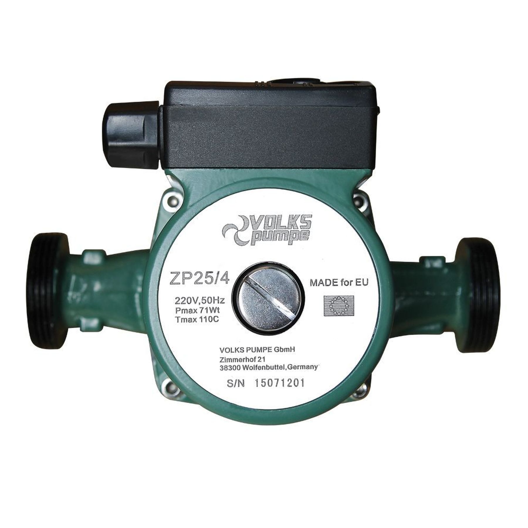 Насос циркуляційний VOLKS pumpe  ZP25/6 130мм + гайки в інтернет-магазині Yago