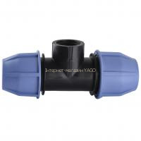 Трійник ПНД Vsplast 25*3/4*25 '' **  ВР 3002 в інтернет-магазині Yago