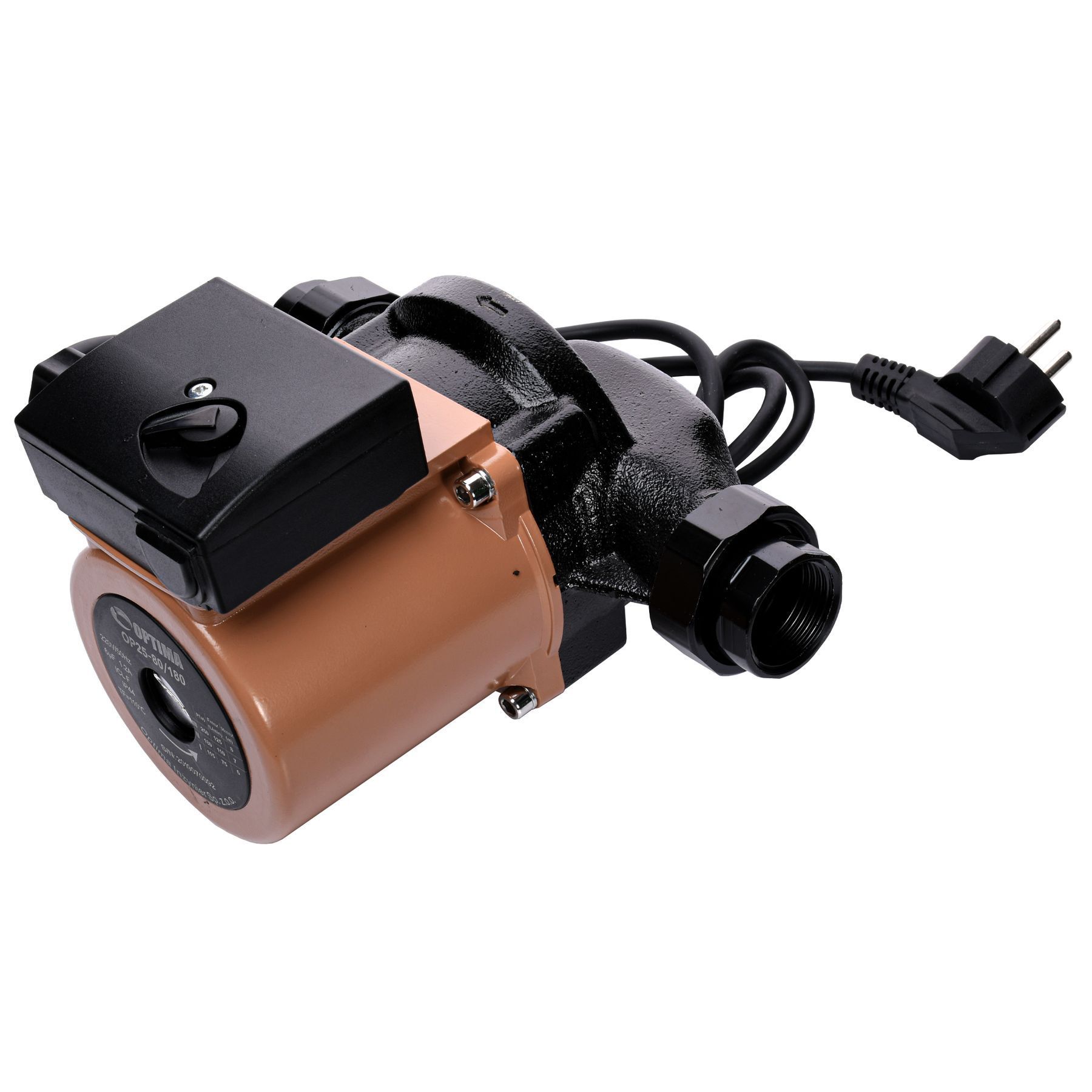 Насос циркуляційний Optima OP25-80 180мм + гайки, + кабель з вилкою в інтернет-магазині Yago