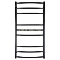 Рушникосушарка UNIO LDE W 1000-500-9 BLK Драбинка Дуга Еліт вода чорна в інтернет-магазині Yago