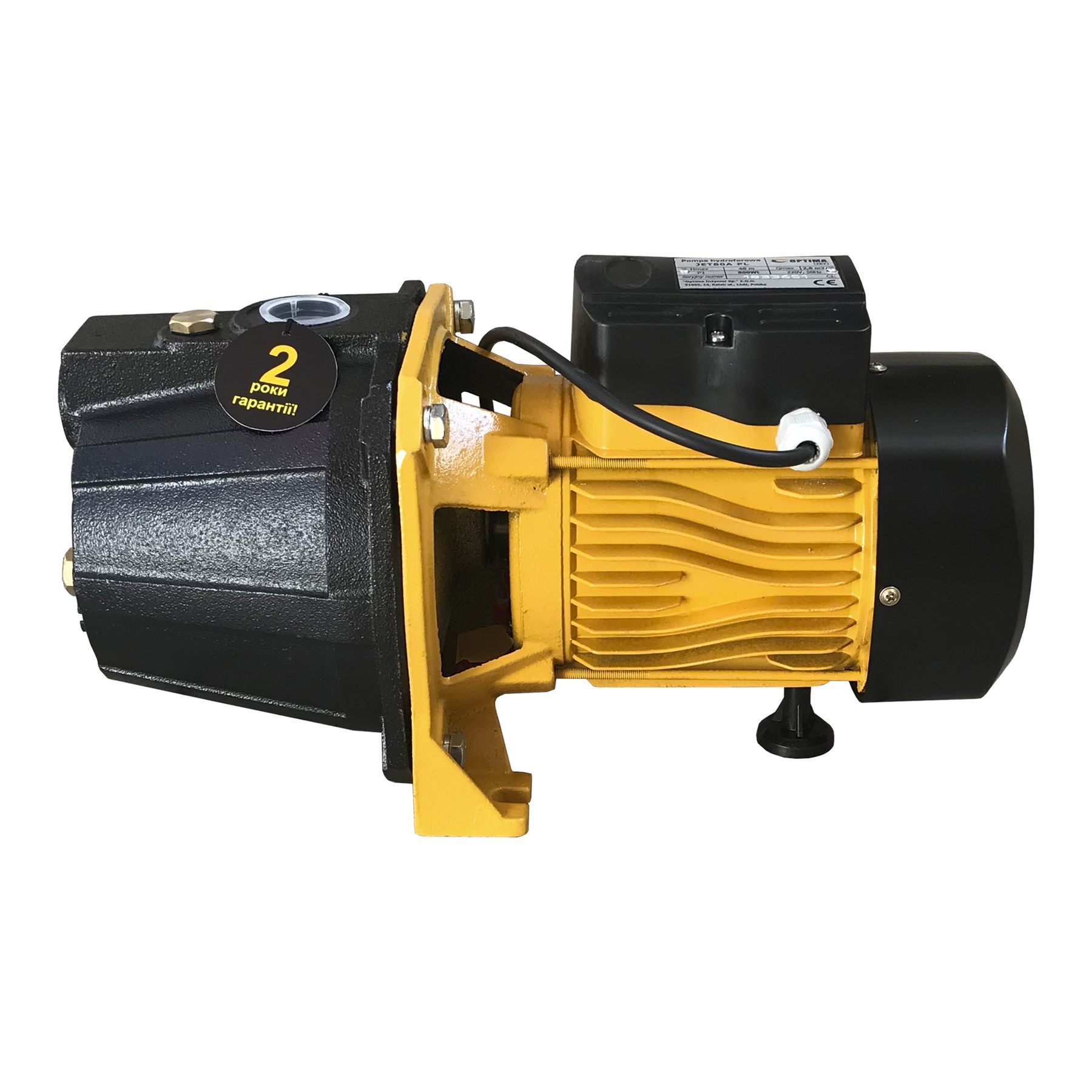 Насос відцентровий Optima JET 80A-PL 0,8кВт чавун короткий в інтернет-магазині Yago