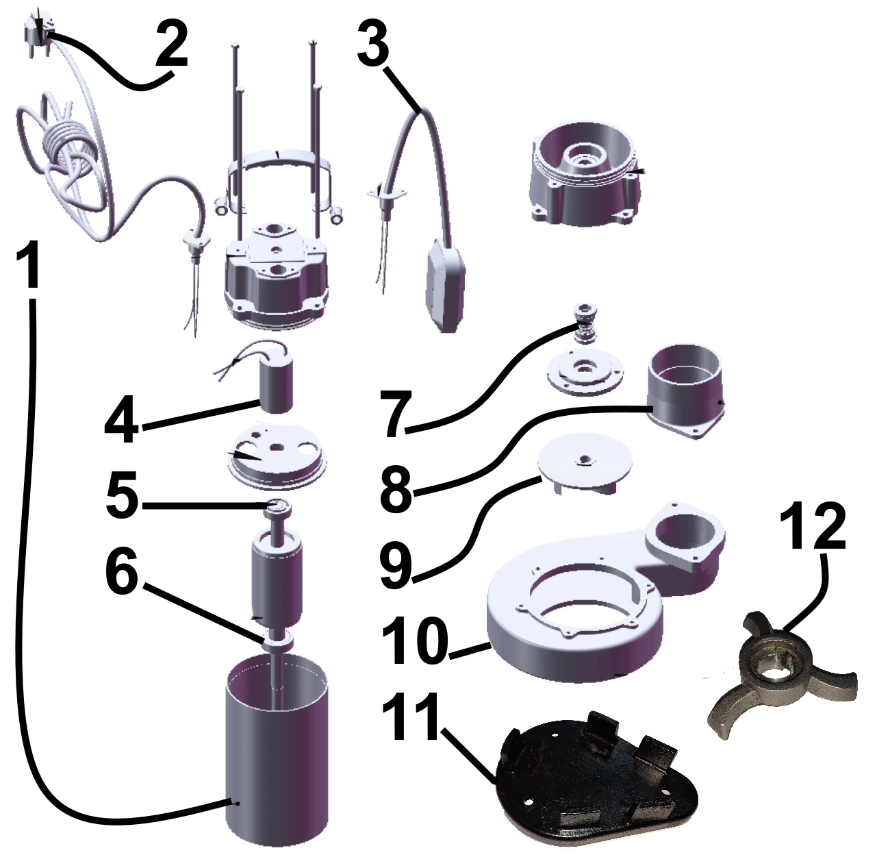 Насос фекальний з ріжучим механізмом Optima V 750 DF 0,75 кВт в інтернет-магазині Yago