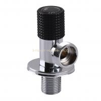 Кран кутовий кераміка SOLOMON EXCLUSIVE 1/2″X3/4″ 989 BLACK ( 1шт.) в інтернет-магазині Yago