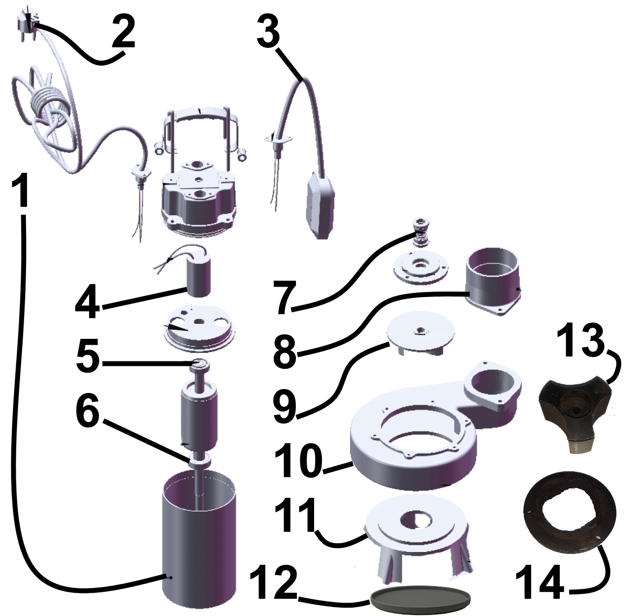 Насос фекальний з ріжучим механізмом Optima WQ15-15QG 1,5кВт в інтернет-магазині Yago