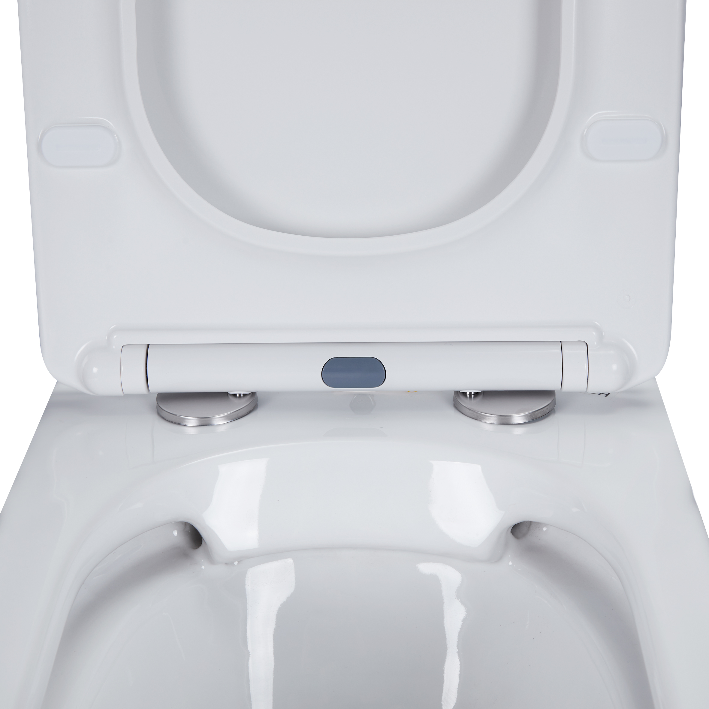 Унітаз підвісний Qtap Presto безобідковий з сідінням Soft-close QT24332615EW