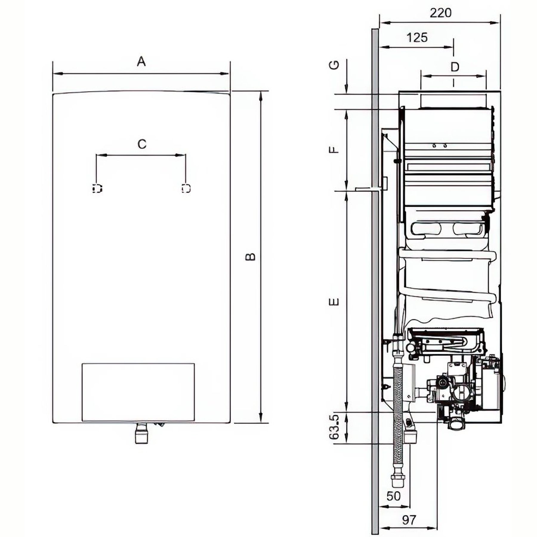 Колонка газова Bosch Therm 4000 O WR 15-2 B в інтернет-магазині Yago