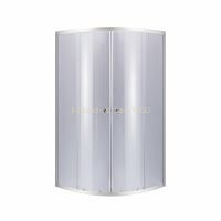 Душова кабіна Lidz Latwa SC80x80.SAT.LOW.GR, скло тоноване 4 мм без піддона