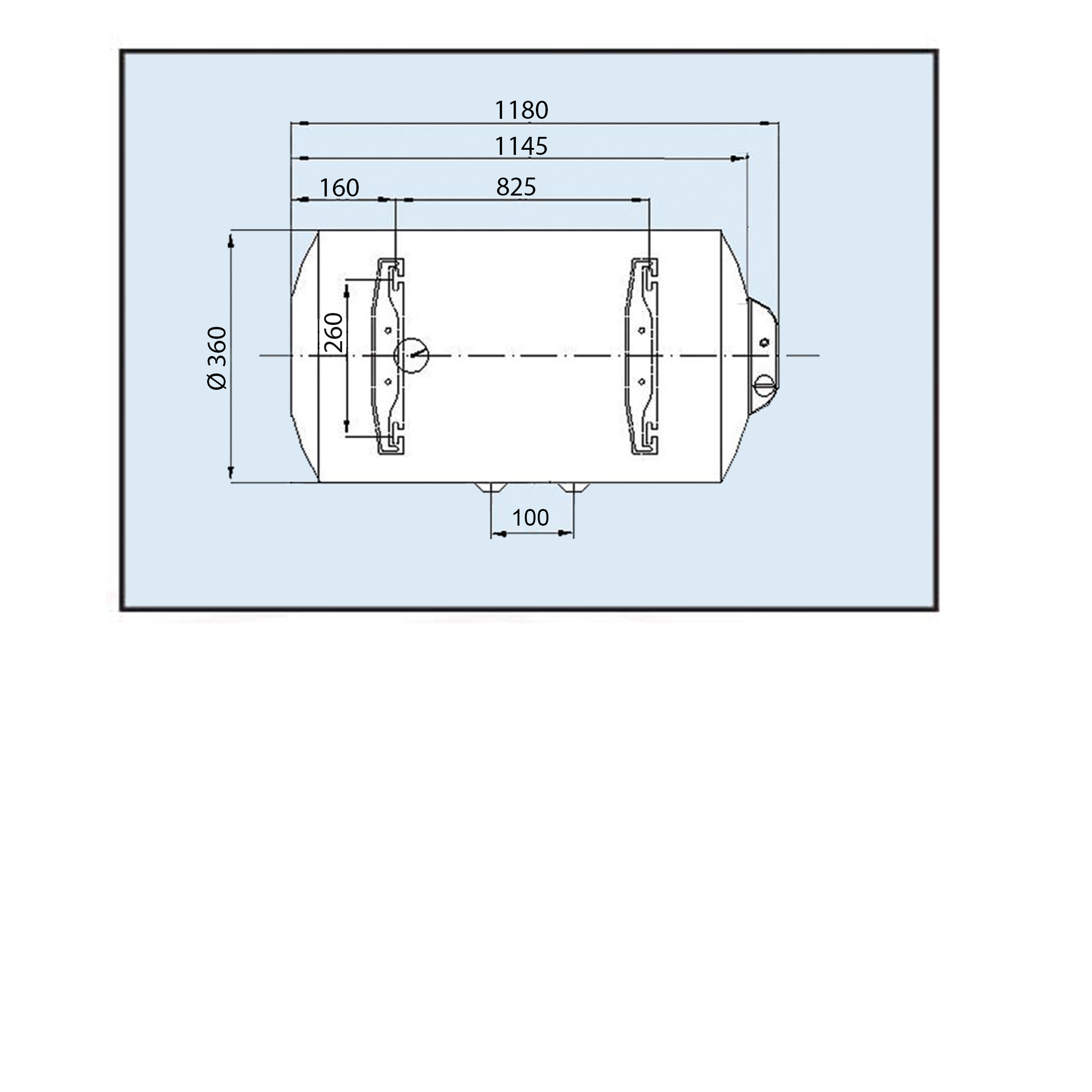 Водонагрівач LEOV LH Slim 80 l горизонтальний (80L Slim H) в інтернет-магазині Yago