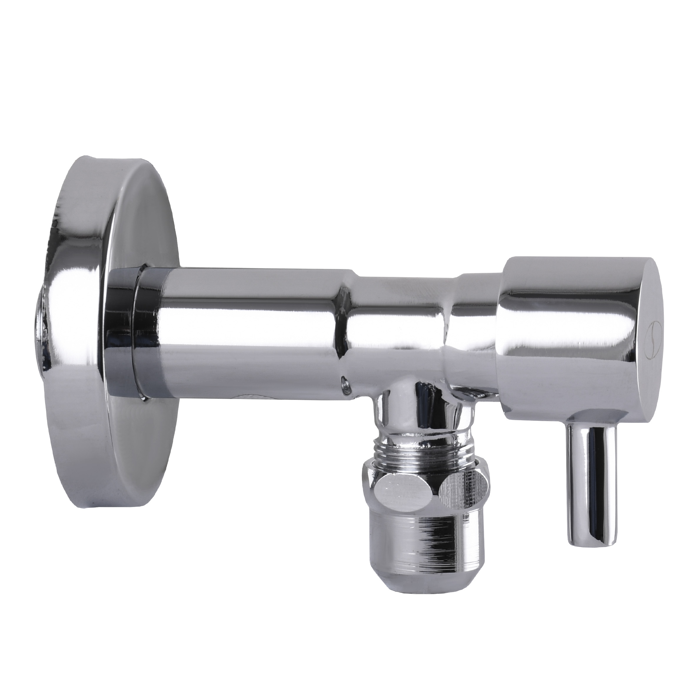 Кран напівобертовий кутовий з цангою SOLOMON 1/2″х 3/8″ Lazer 7076 в інтернет-магазині Yago