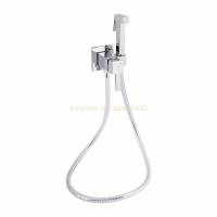 Набор для гігієнічного душу Qtap Inspai-Varius прямокутний QTINSVARCRMV00440201 Chrome