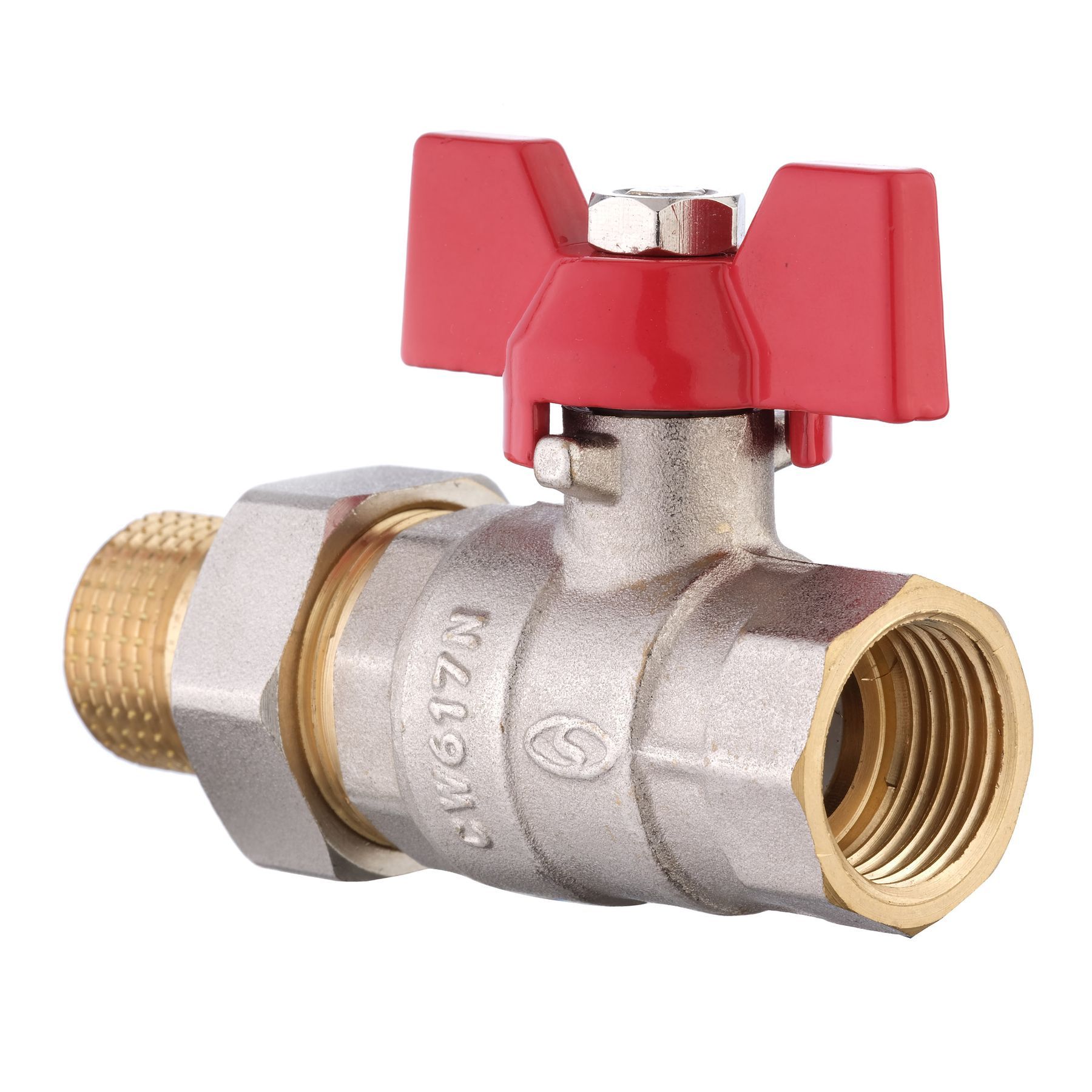 Кран кульовий прямий з американкою SOLOMON 1/2″ ПОСИЛЕНИЙ 1042 в інтернет-магазині Yago