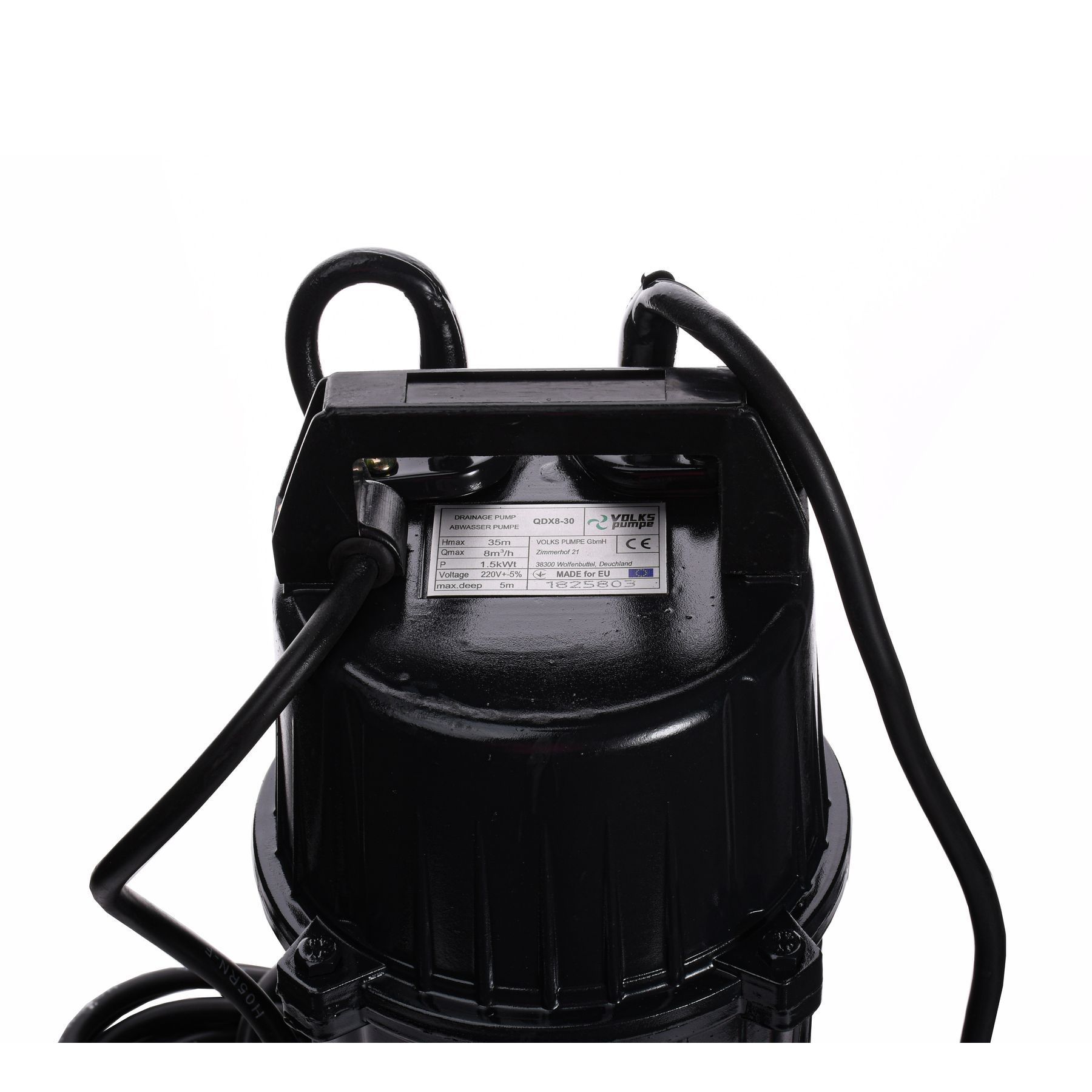 Насос дренажний VOLKS pumpe QDX8-30 1,5кВт в інтернет-магазині Yago