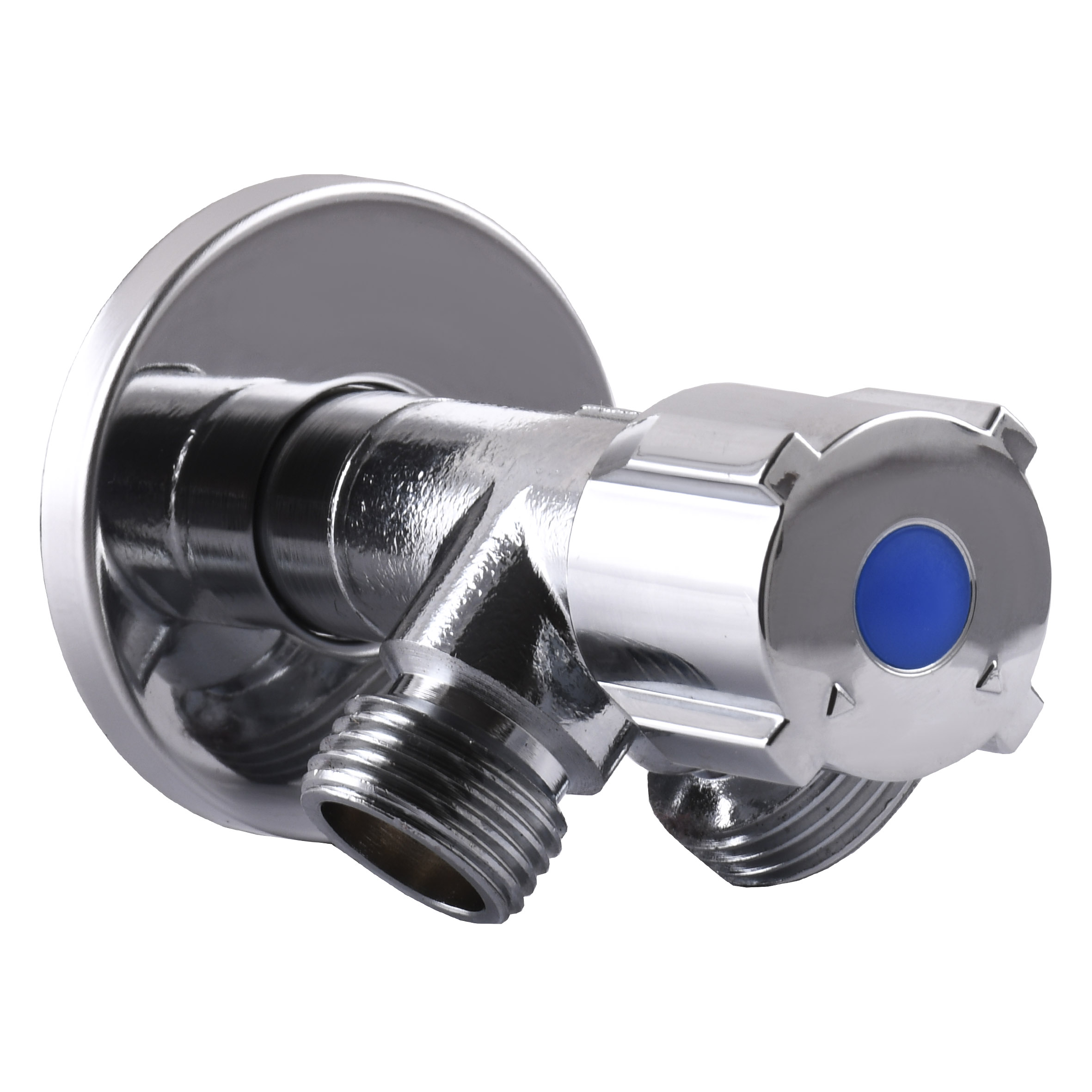 Кран кульовий кутовий подвійний SELBA 1/2″х 1/2″х3/4″ DOUBLE (SL1599) в інтернет-магазині Yago