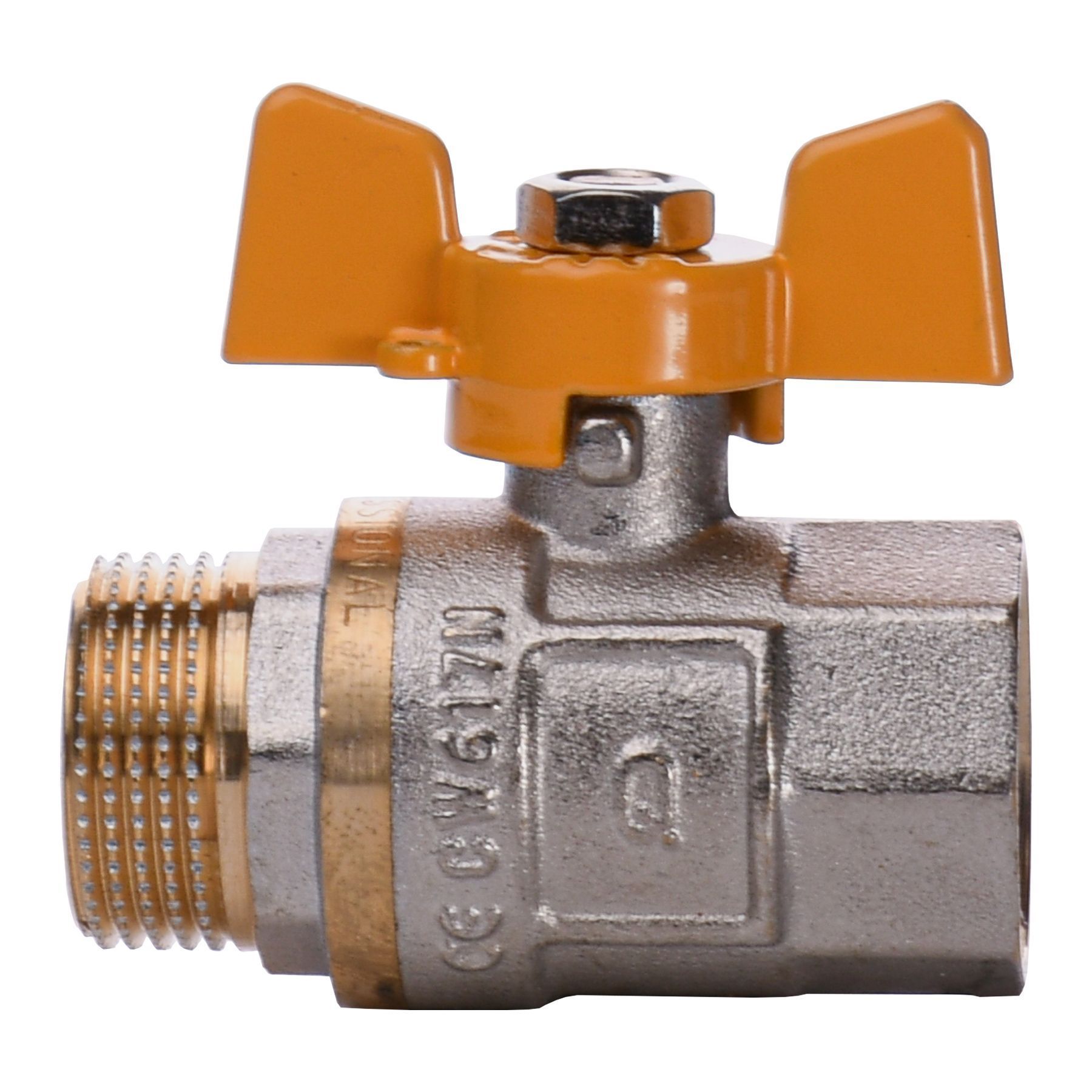 Кран кульовий прямий Q PROFESSIONAL 3/4″ ЗВ ЖБ PN40 QP152 в інтернет-магазині Yago