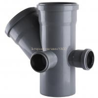 Хрестовина VSplast 2пл перех 110х110х45°+2(50х90°) (правий та задній відвід) в інтернет-магазині Yago