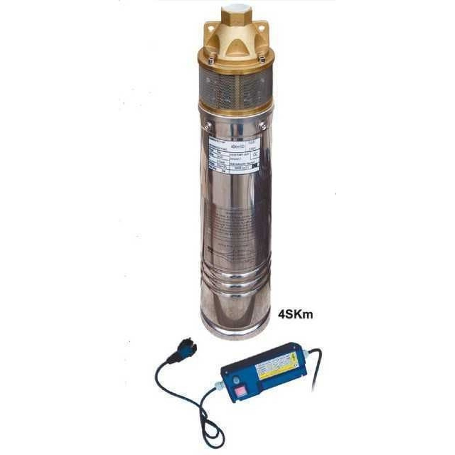 Насос свердловинний вихровий VOLKS pumpe  4SKm150 1,1кВт + кабель 15м + пульт в інтернет-магазині Yago