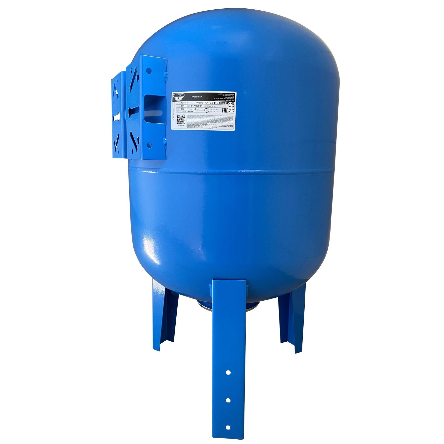 Гідроакумулятор   80л Zilmet ultra-pro 10bar ВЕРТИКАЛЬНИЙ ( 1100008004 ) в інтернет-магазині Yago