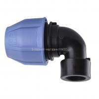 Коліно ПНД Vsplast 50*1 1/2 ''  ВР 4002 в інтернет-магазині Yago