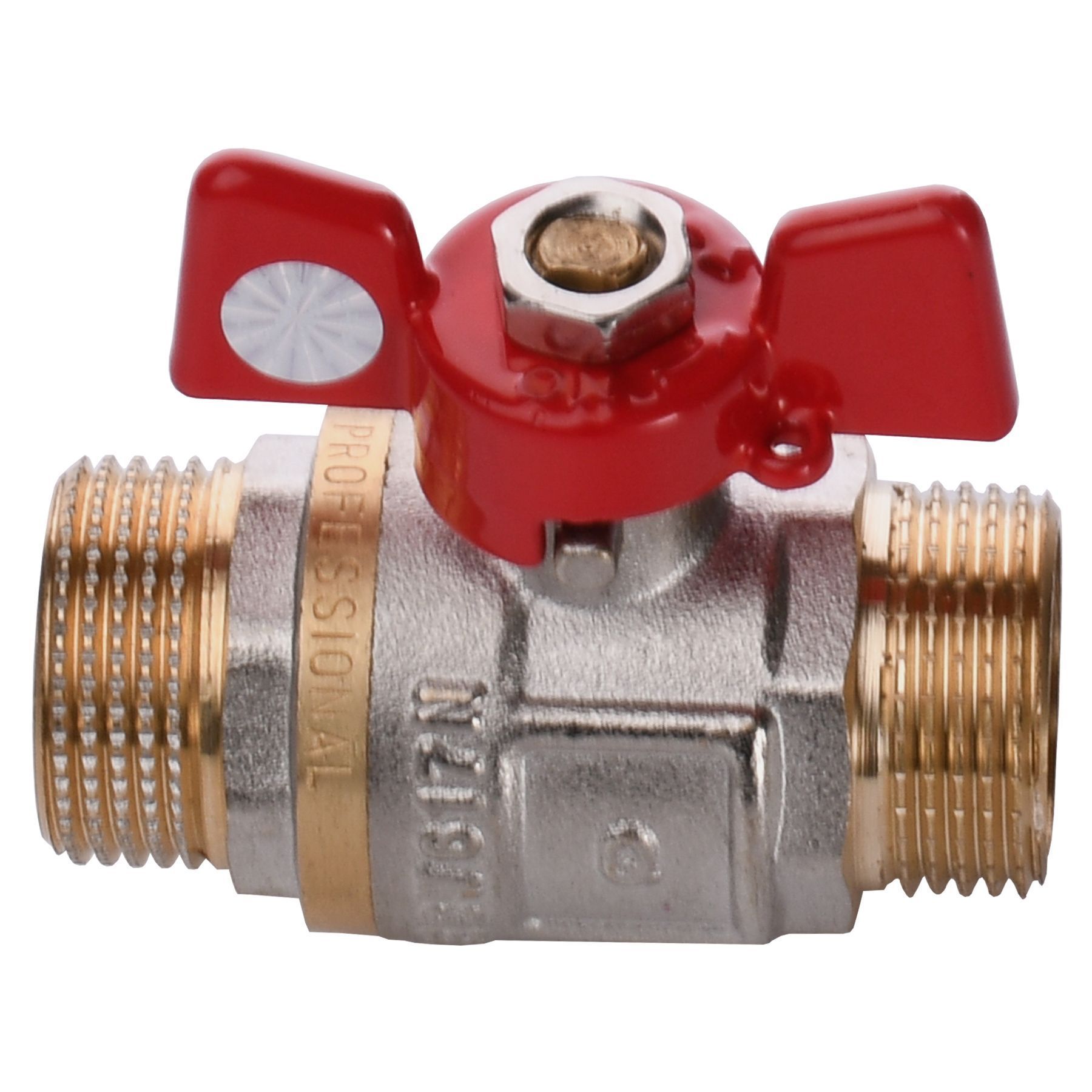 Кран кульовий прямий Q PROFESSIONAL  3/4″ ЗЗ КБ PN40 Q153 в інтернет-магазині Yago