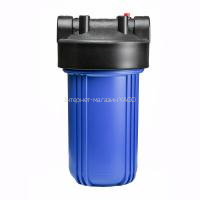 Фільтр-колба метал.,2 ущ. кільця, БЕЗ картриджа 124-10-BB TK Big Blue 10″, 1″ в інтернет-магазині Yago