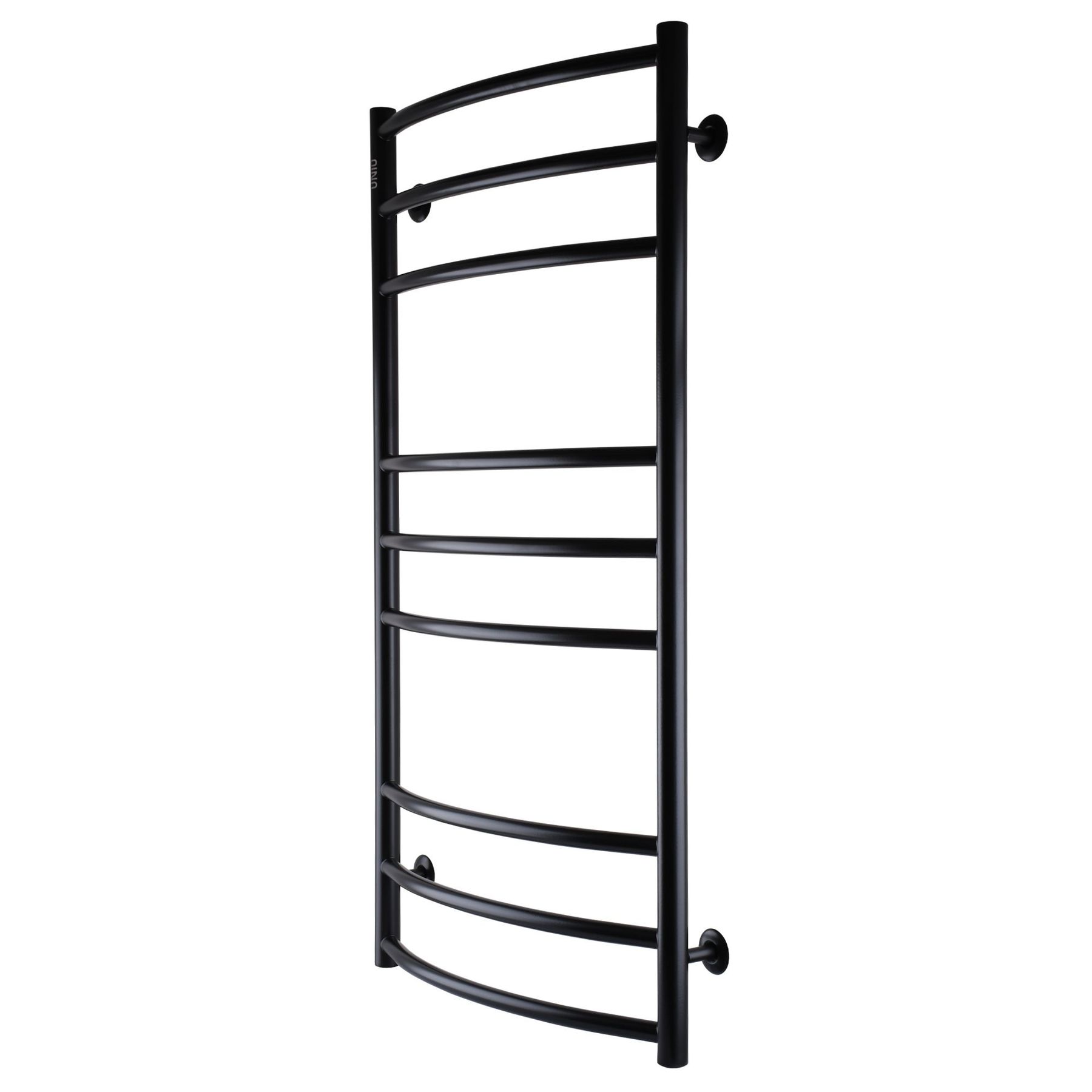 Рушникосушарка UNIO LDE W 1000-500-9 BLK Драбинка Дуга Еліт вода чорна в інтернет-магазині Yago