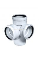 Хрестовина PPR каналізаційна Ostendorf Skolan 110, 87°, двоплощинна в інтернет-магазині Yago