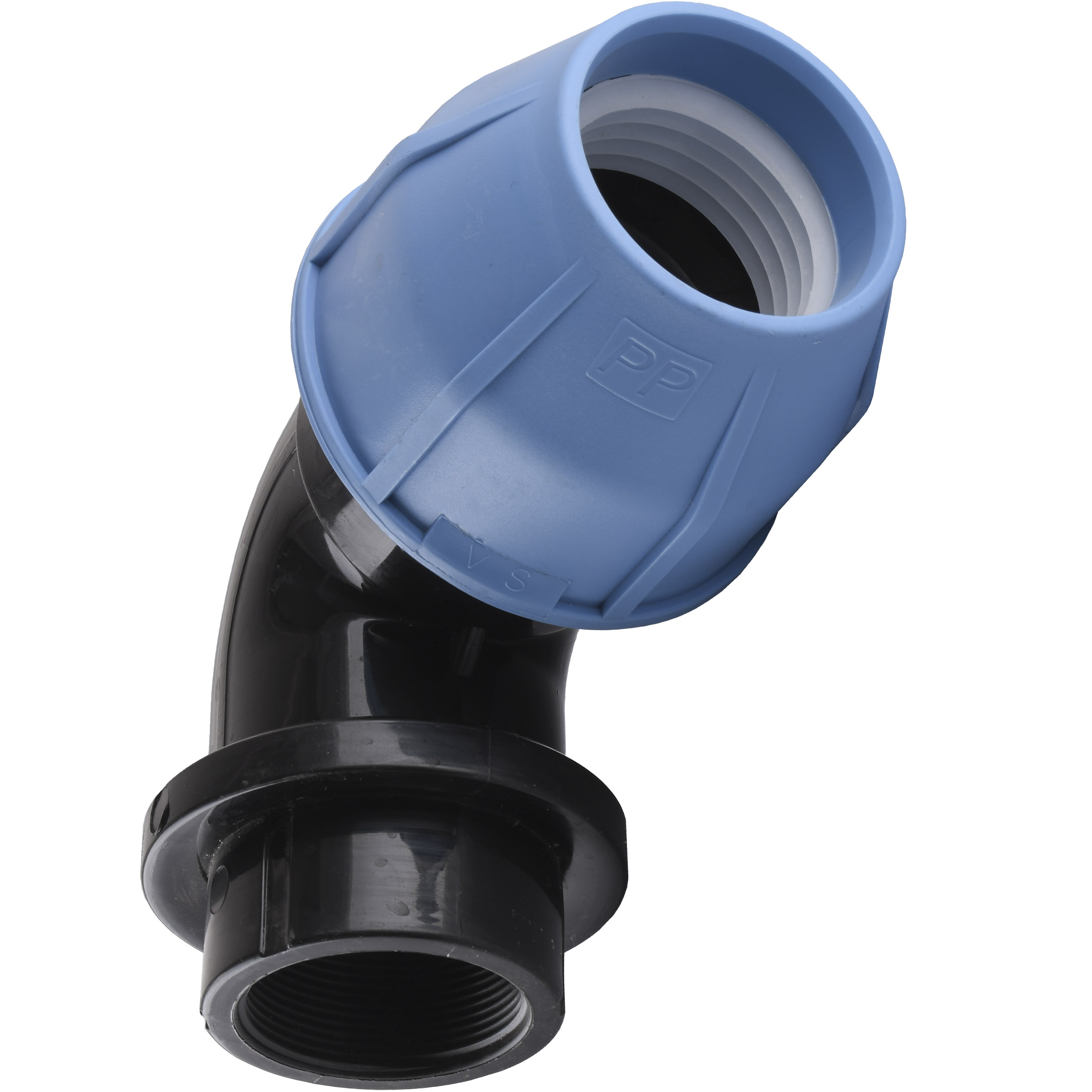 Коліно ПНД Vsplast 63*2 ''  ВР 4002 в інтернет-магазині Yago
