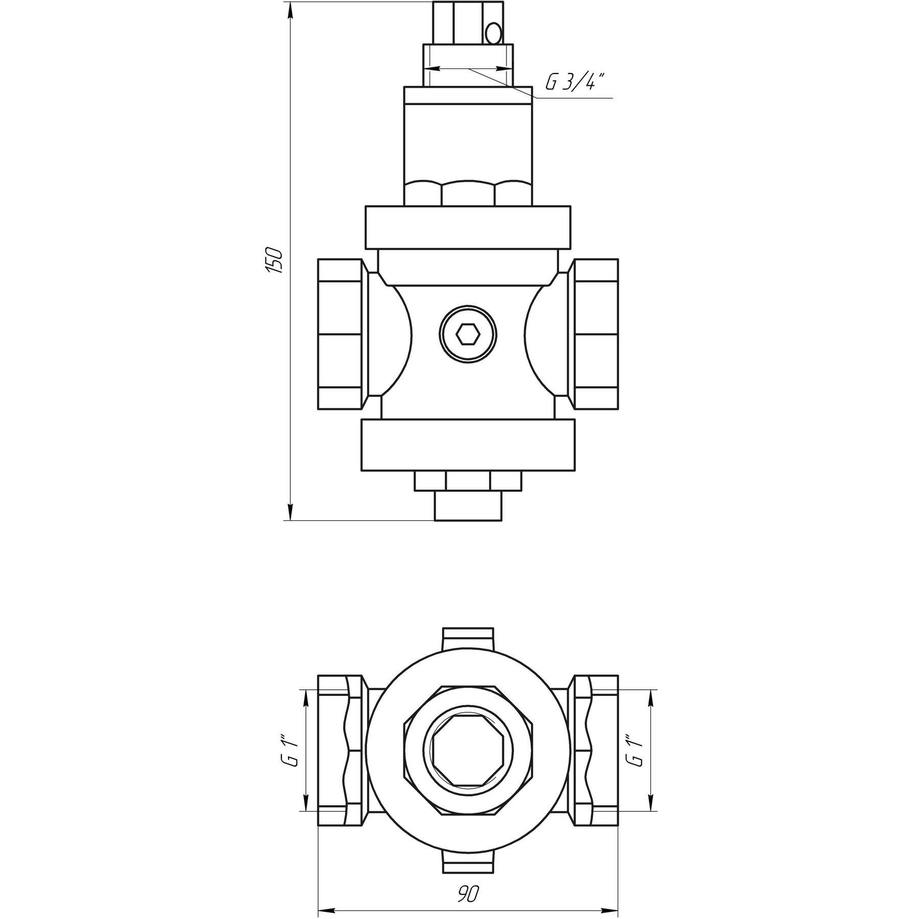 Редуктор ITAP    1″ RINOX 143 в інтернет-магазині Yago