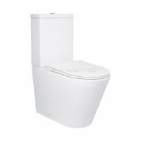 Унітаз підлоговий Qtap Swan Ultra Quiet з сидінням Soft-close 640x360x835 мм QT16222182TW White