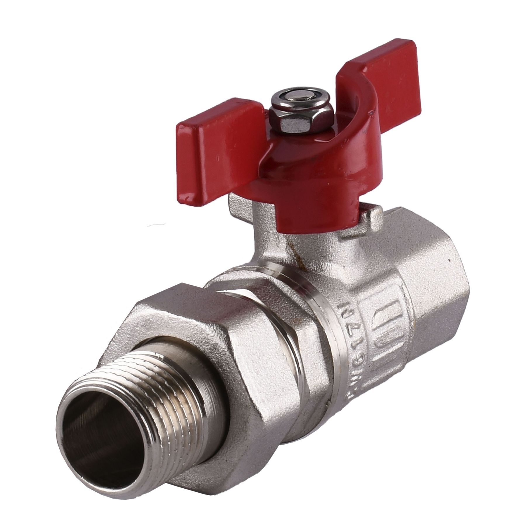 Кран кульовий прямий з американкою SELBA 1/2″ КБ SL1509 в інтернет-магазині Yago