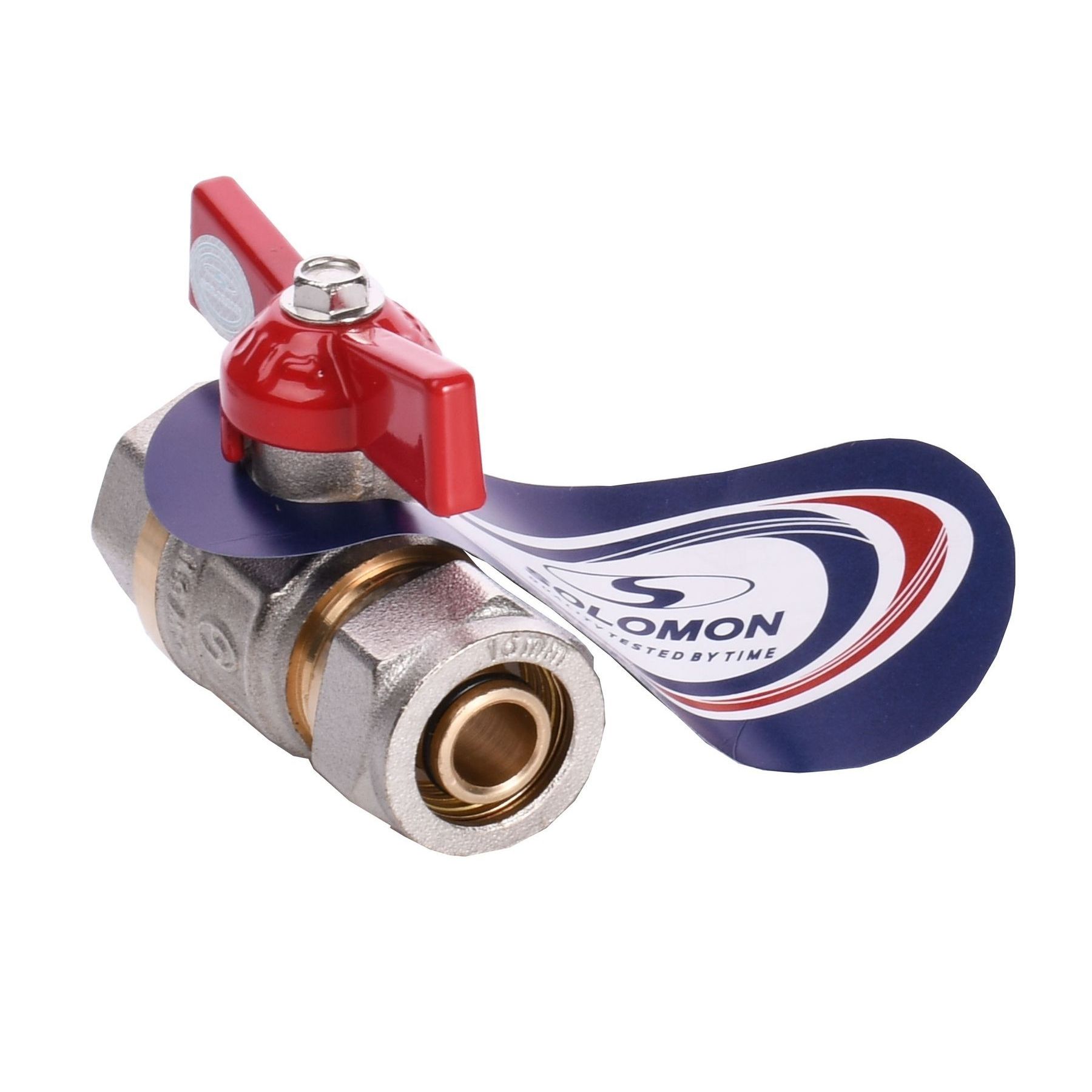 Кран кульовий SOLOMON 16х1/2″ 1184 внутр. різьба в інтернет-магазині Yago