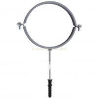 Хомут в зборi CR 6″ (158-168мм) з гвинтом-шурупом 8*120 та дюбелем в уп., сірий в інтернет-магазині Yago