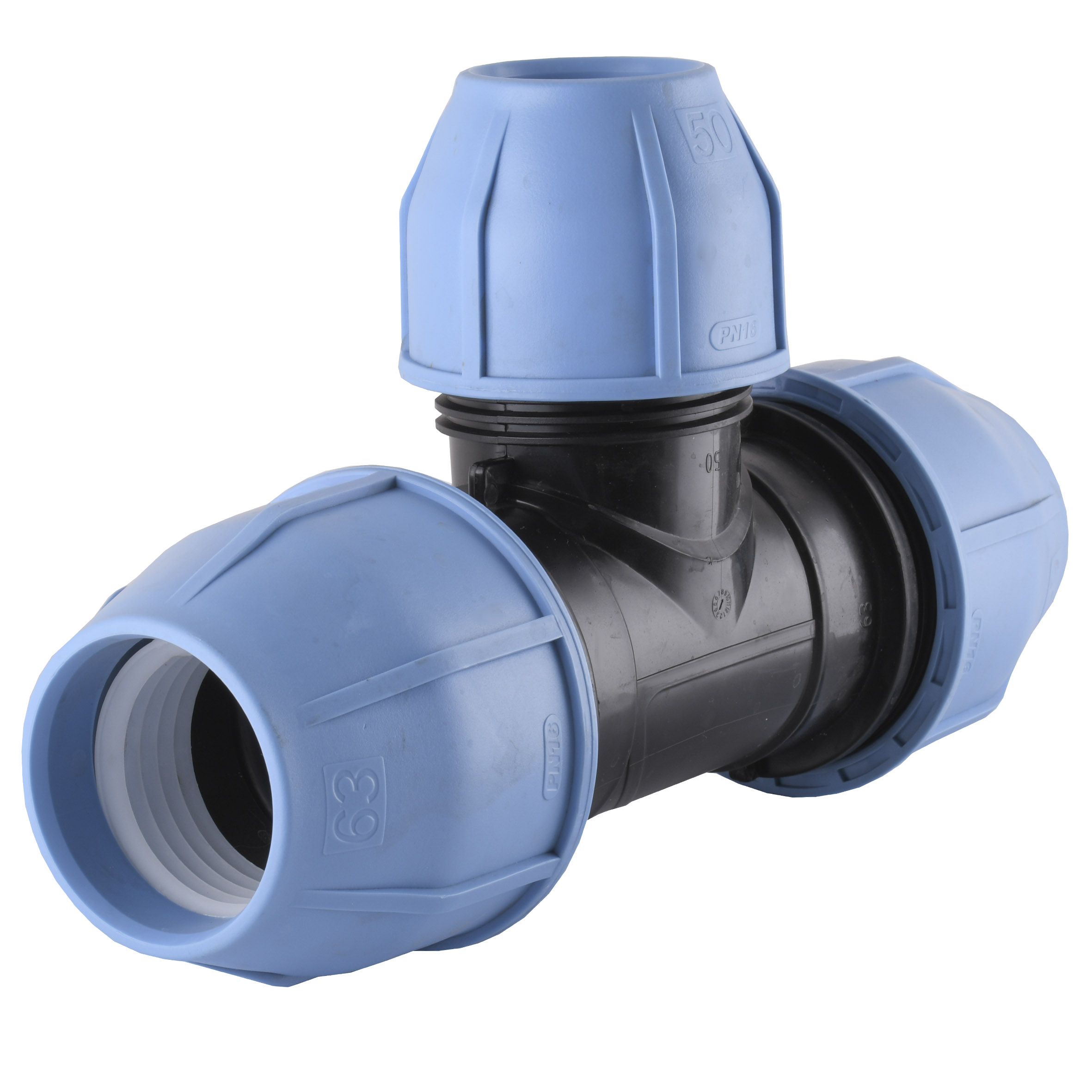 Трійник редукційний ПНД Vsplast 63*50*63  3004 в інтернет-магазині Yago