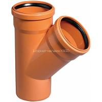 Трійник ПВХ каналізаційний Ostendorf KG 200х110х200, 45° в інтернет-магазині Yago