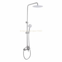 Душова система для душу Lidz Aria 1020 на два споживача (k35) LDARI1020NKS46114 Nickel