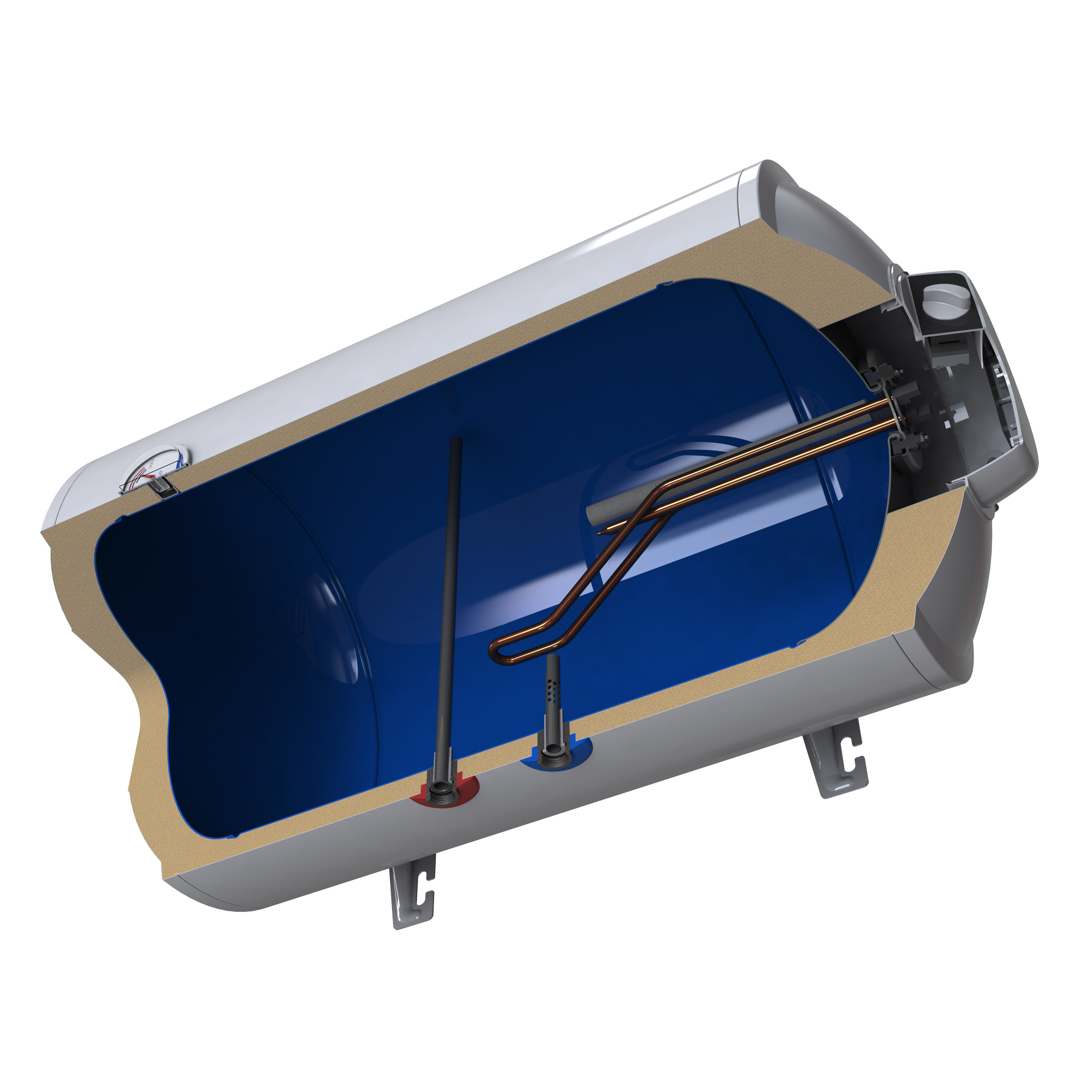 Водонагрівач LEOV LH  80 l горизонтальний (80L H) в інтернет-магазині Yago