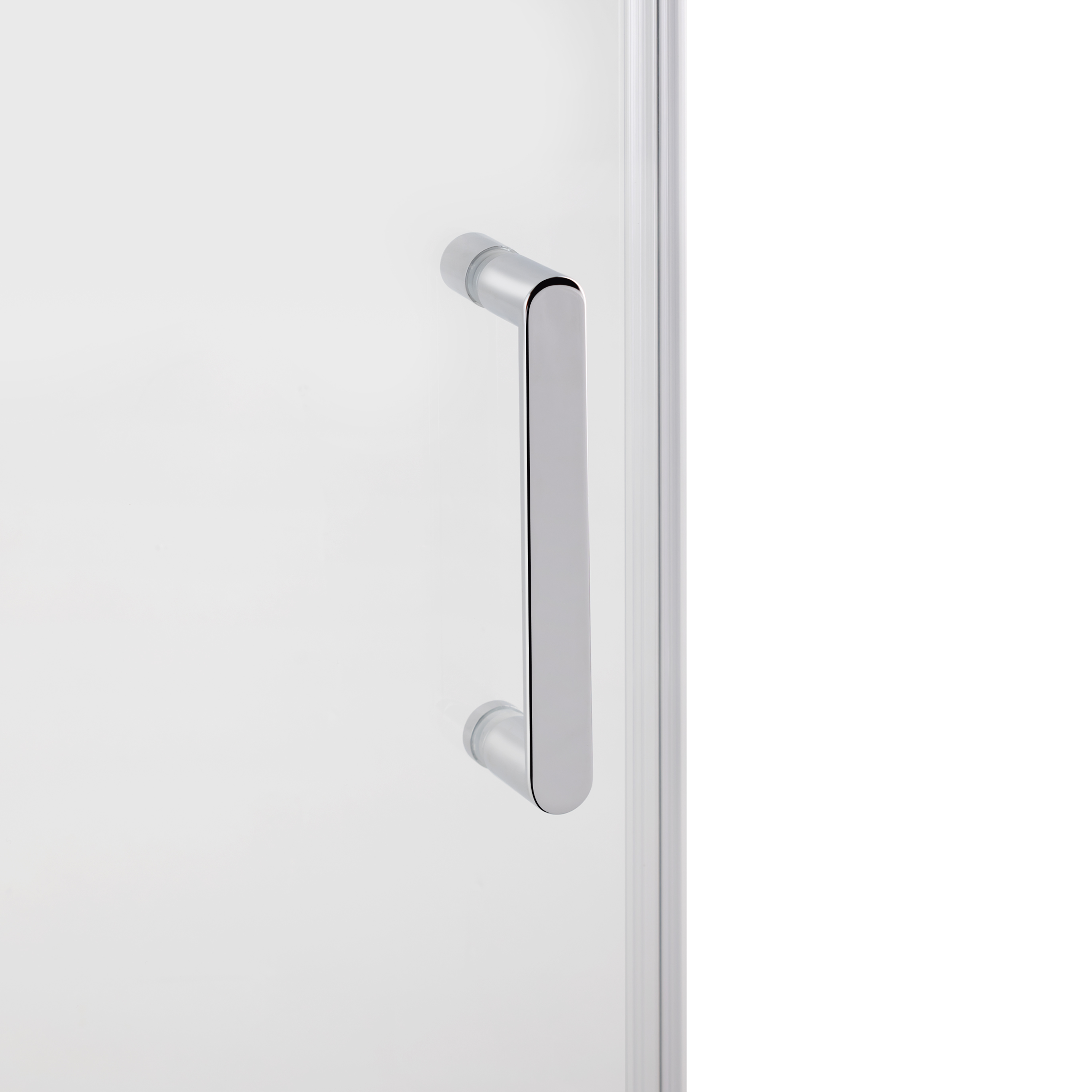 Душові двері в нішу Qtap Taurus CRM2013-14.C6 130-140x200 см, скло Clear 6 мм, покриття CalcLess