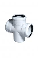 Хрестовина PPR каналізаційна Ostendorf Skolan 110, 87° в інтернет-магазині Yago