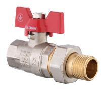 Кран кульовий прямий з американкою SOLOMON 1/2″ ПОСИЛЕНИЙ 1042 в інтернет-магазині Yago