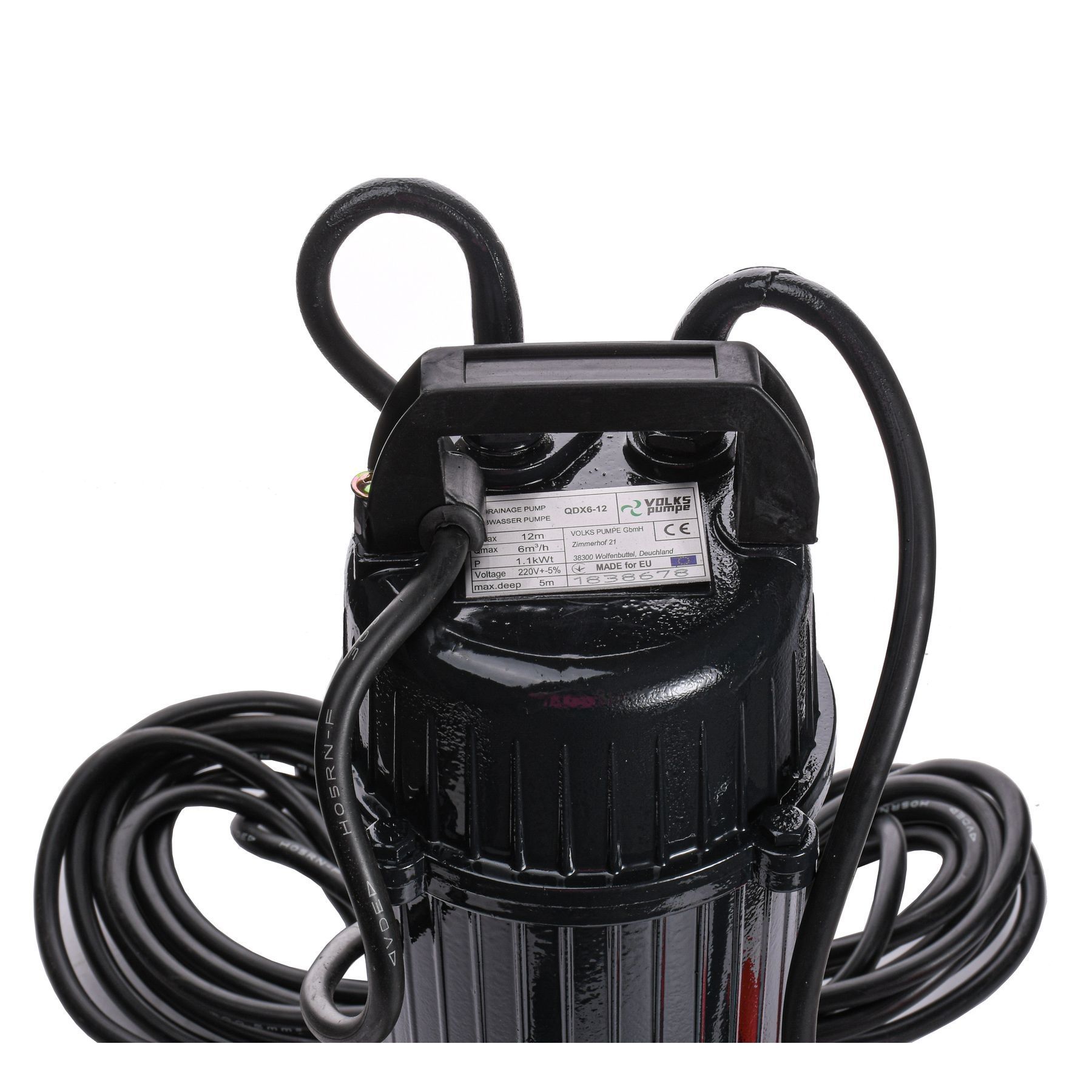 Насос дренажний VOLKS pumpe QDX6-12 1,1кВт в інтернет-магазині Yago