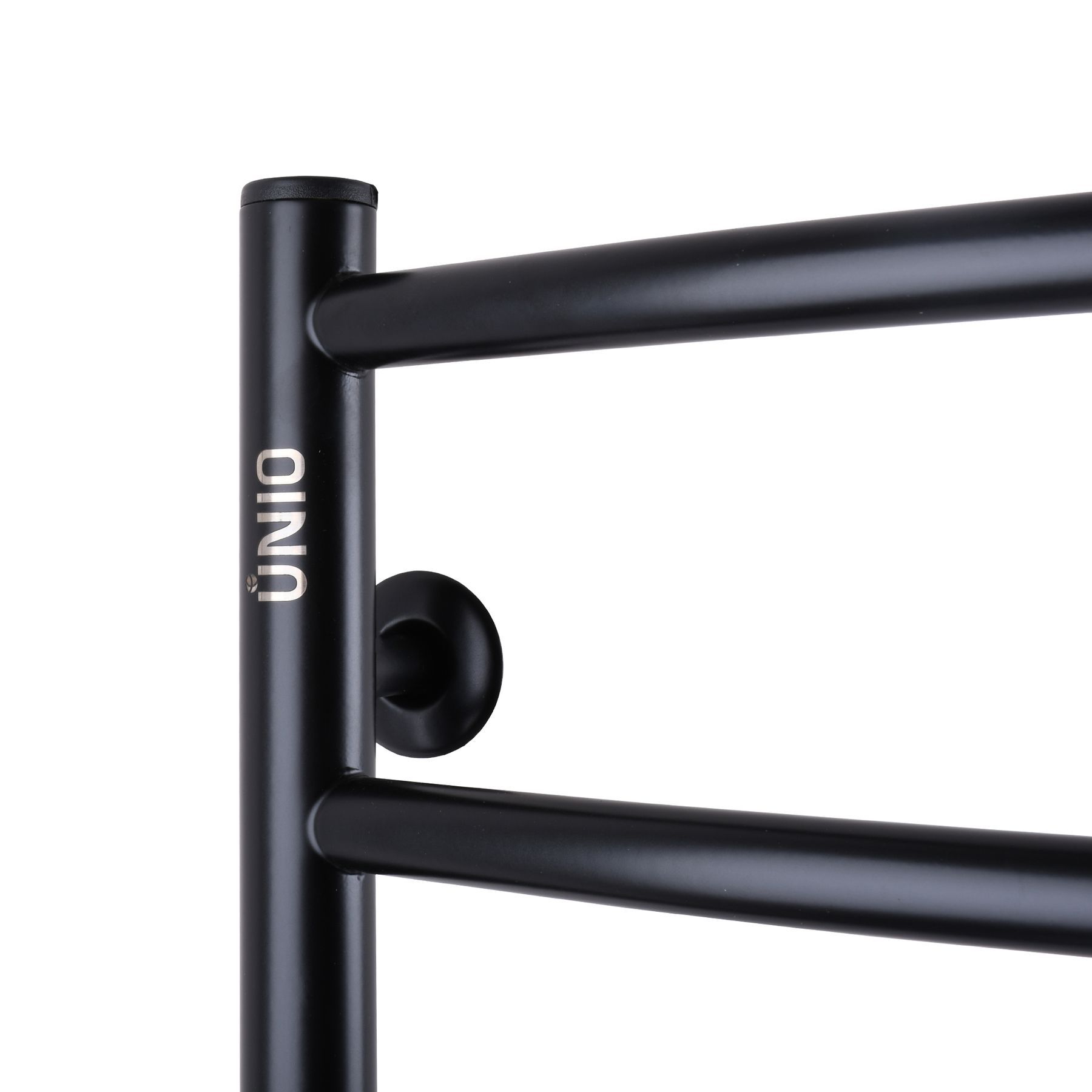 Рушникосушарка UNIO LD EL 700-500-7 BLK Драбинка Дуга електро чорна в інтернет-магазині Yago