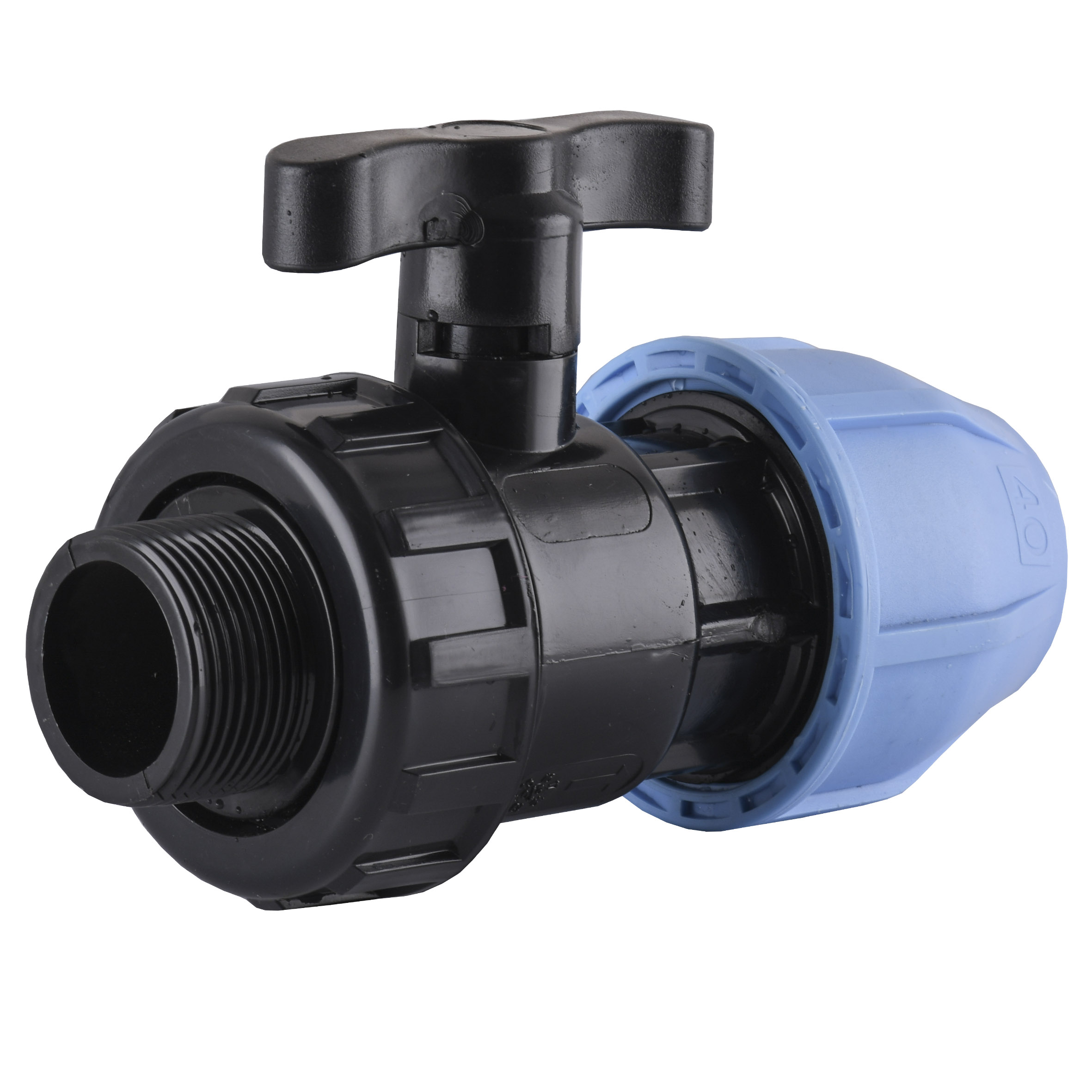 Кран кульовий ПНД Vsplast 40*1 1/4 '' ЗР 6003 в інтернет-магазині Yago