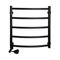 Рушникосушарка UNIO LD EL 500-500-5 BLK Драбинка Дуга електро чорна в інтернет-магазині Yago