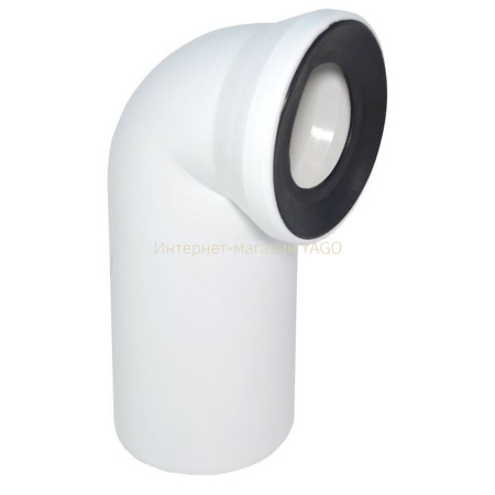 Коліно Waterstal WC Ø110/90° W 090 в інтернет-магазині Yago