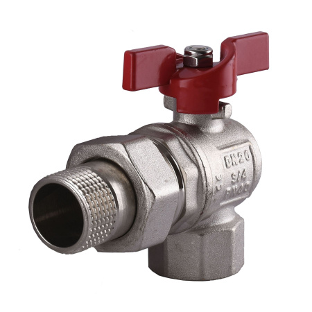 Кран кульовий кутовий з американкою SELBA  3/4″ SL1543 в інтернет-магазині Yago