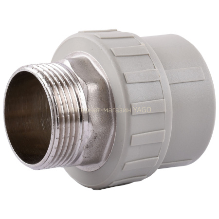 Муфта зовнішня різьба під ключ Vsplast PPR 50x1 1/2″  1005 в інтернет-магазині Yago